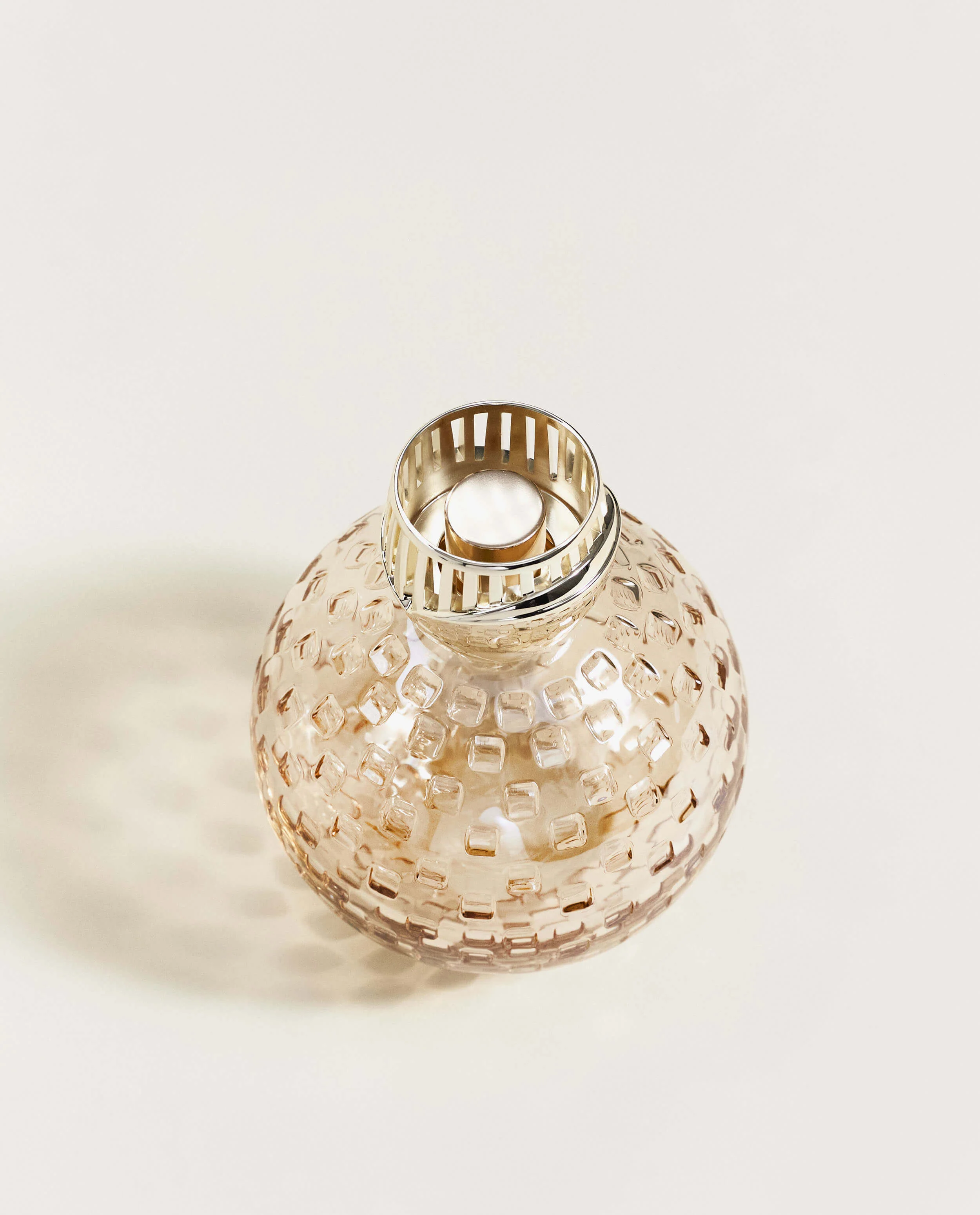 Art Edition Crystal Globe Lamp—Chestnut - Image 3