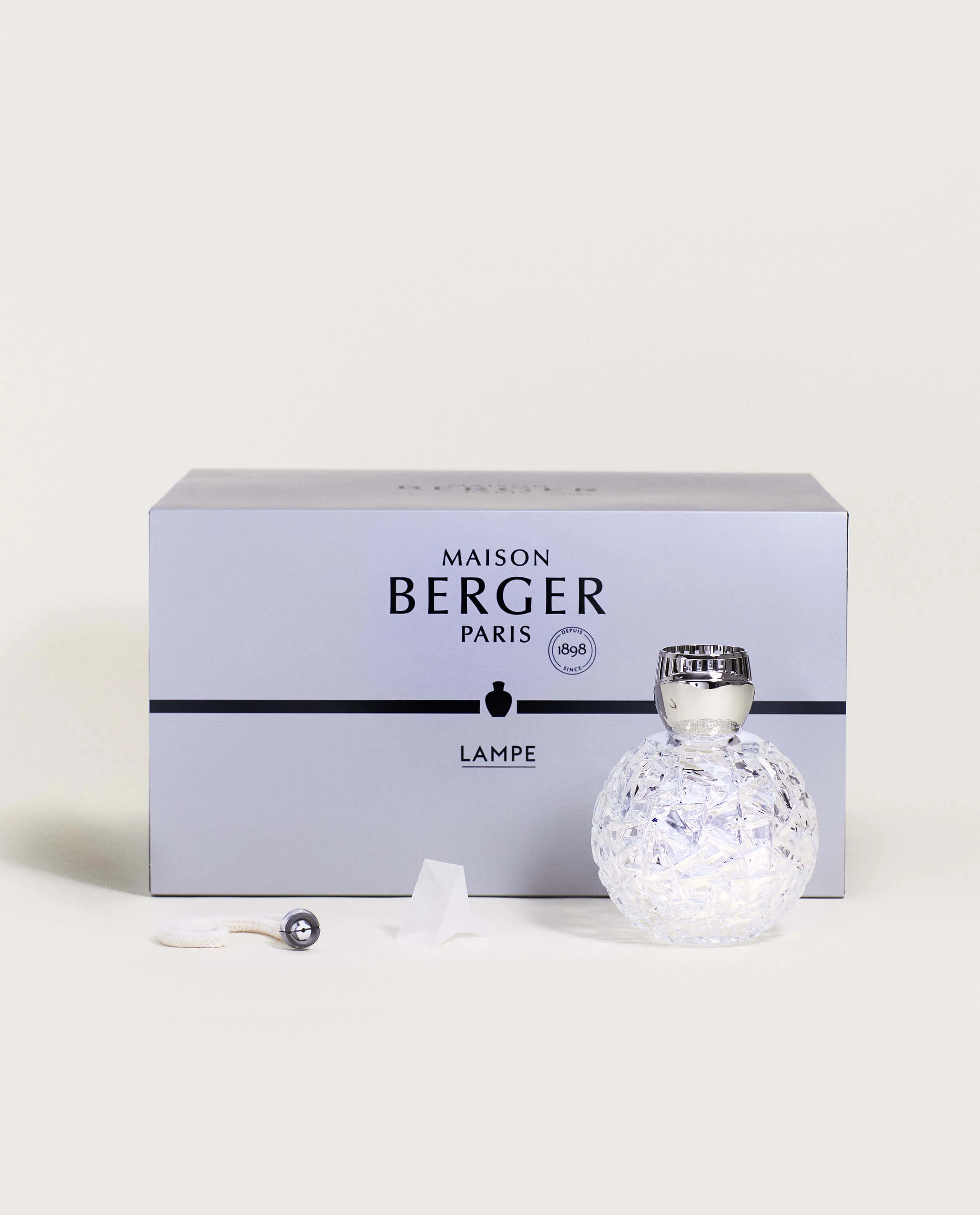 Art Edition Crystal Globe Lamp—Clear - Image 5