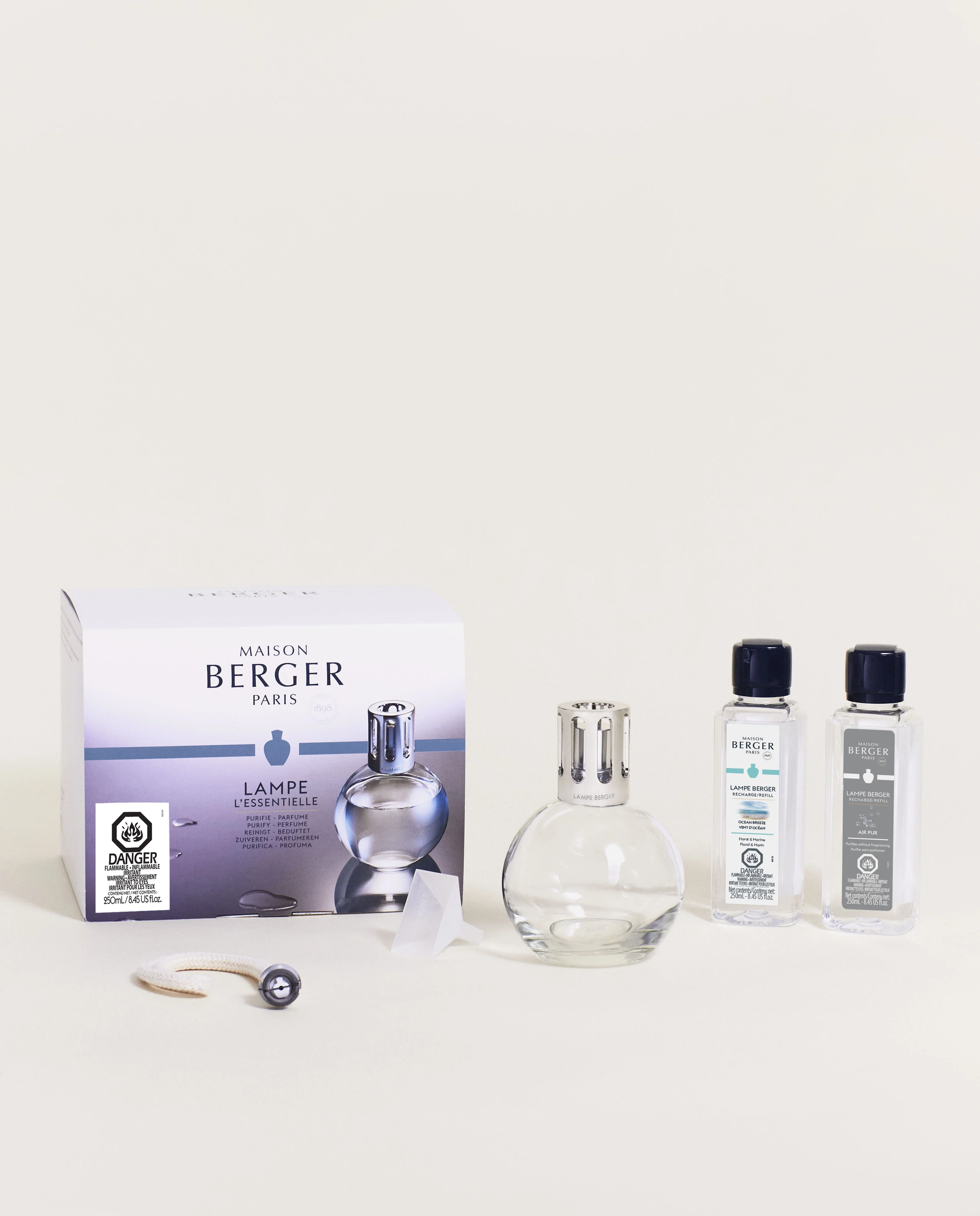 Essential Round Lamp Ritual Starter Kit with Air Pur So Neutral + Ocean Breeze - Image 3