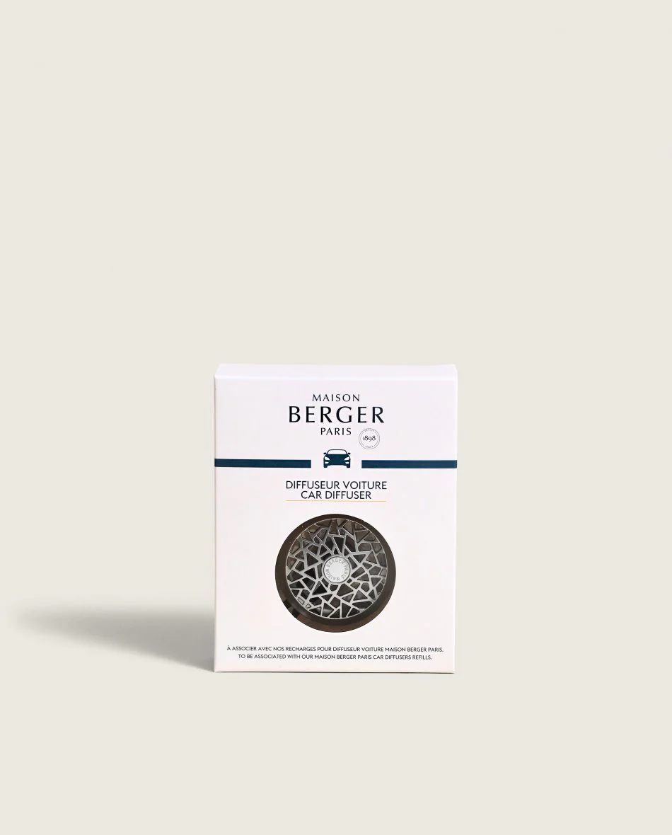 Graphic Car Diffuser Vent Clip—Matte Silver - Image 5