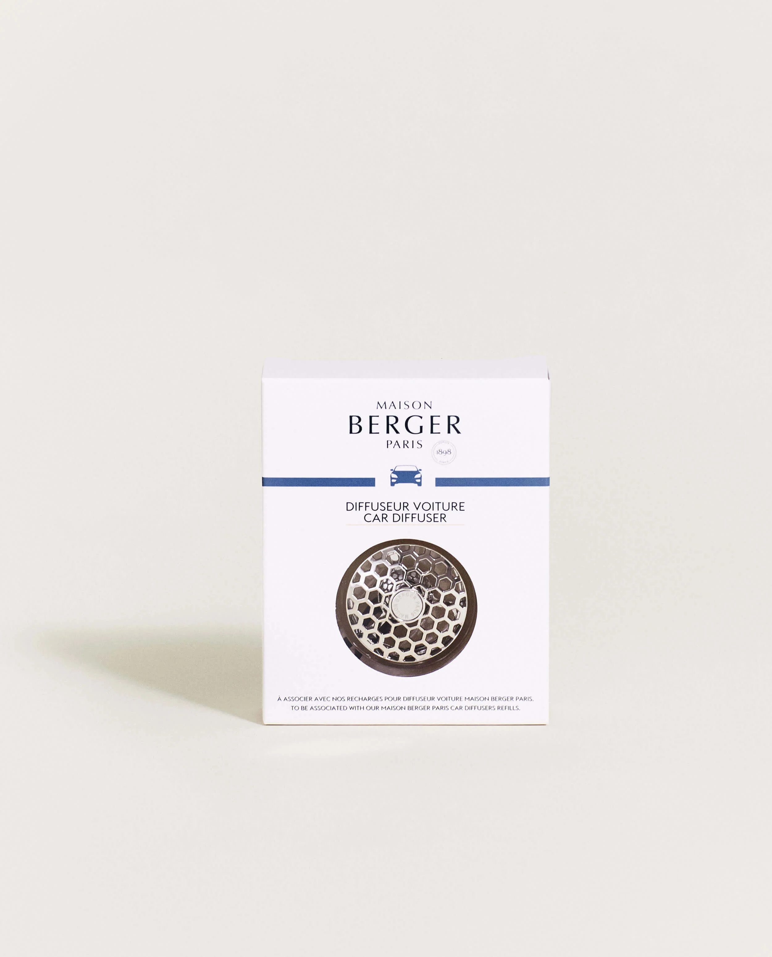 Honeycomb Car Diffuser Vent Clip—Chrome - Image 5