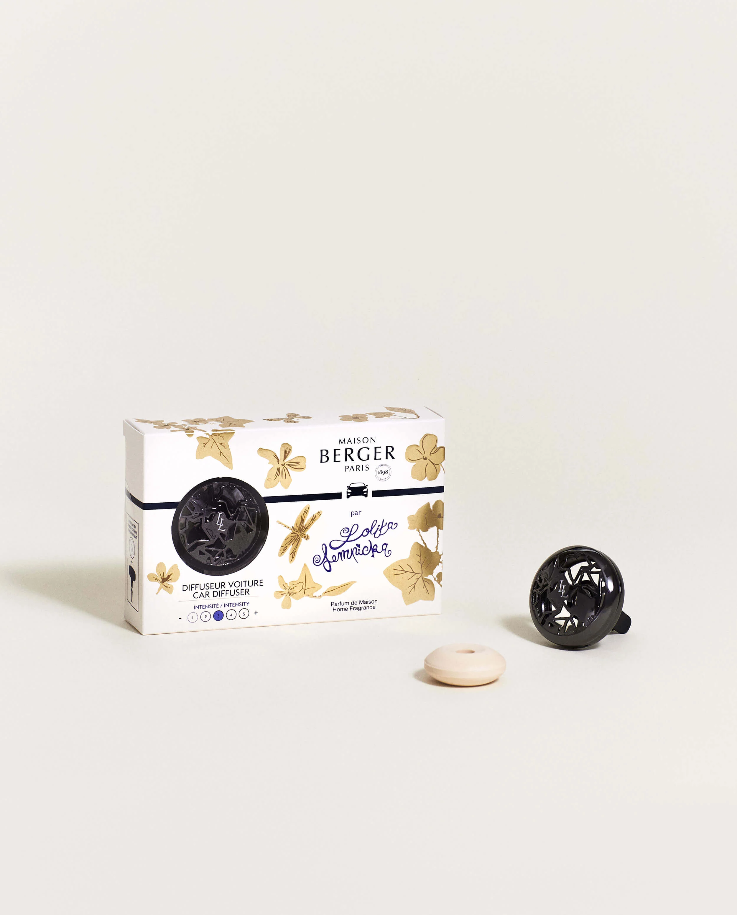 Lolita Lempicka Gun Metal Car Diffuser Kit - Image 6