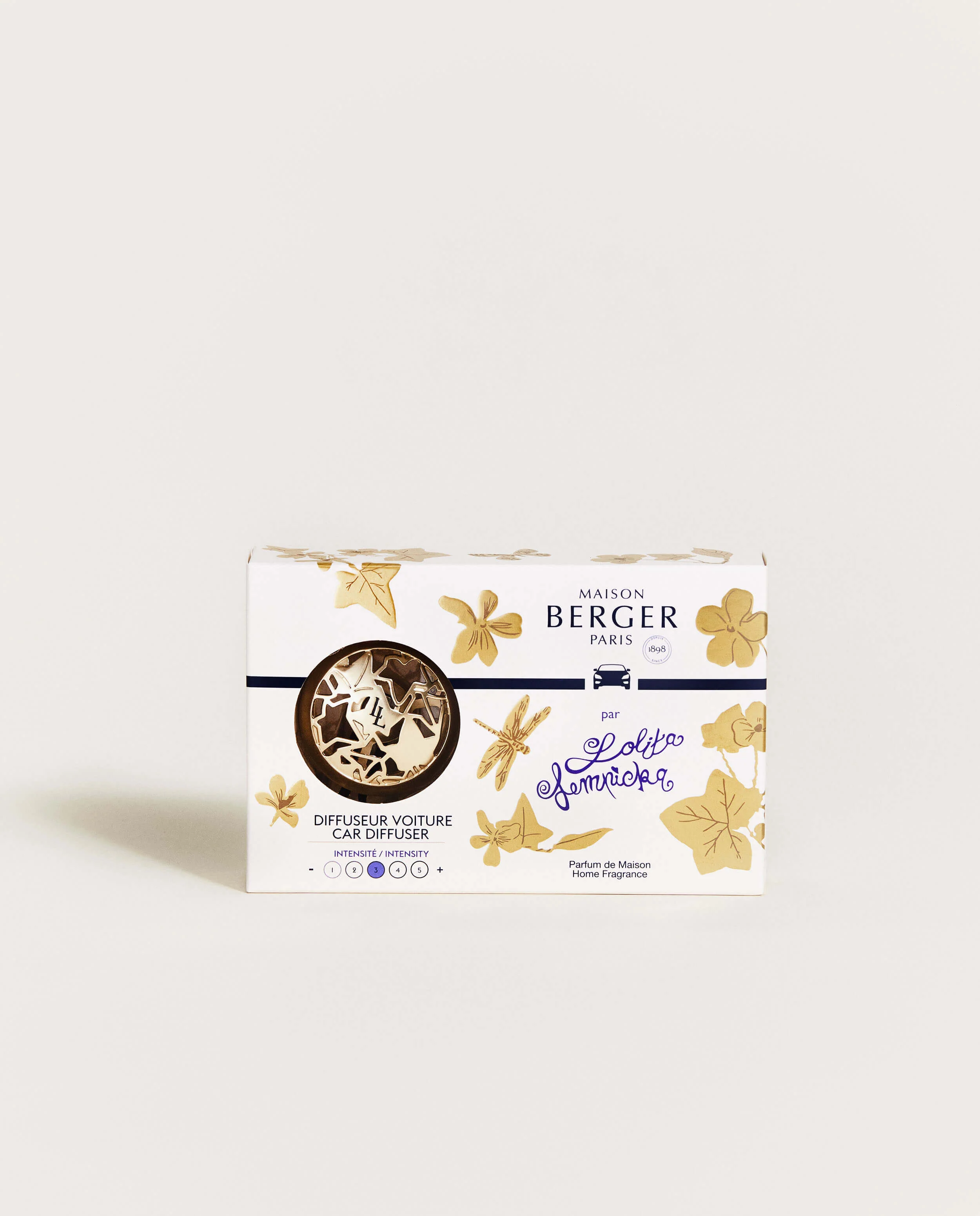 Lolita Lempicka Matte Gold Car Diffuser Kit - Image 5