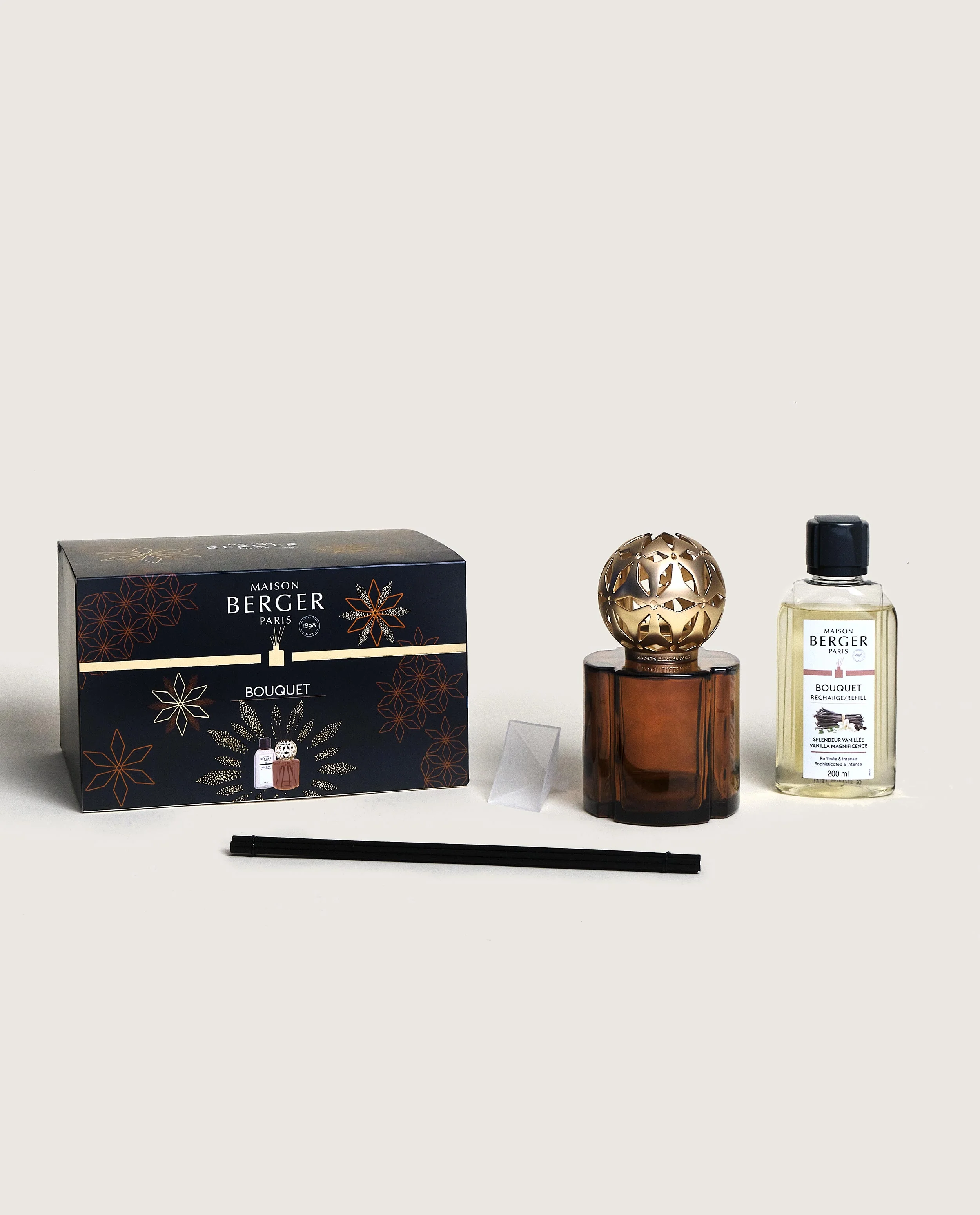 Pomelis Chocolate Reed Diffuser Gift Set with Vanilla Magnificence - Image 3