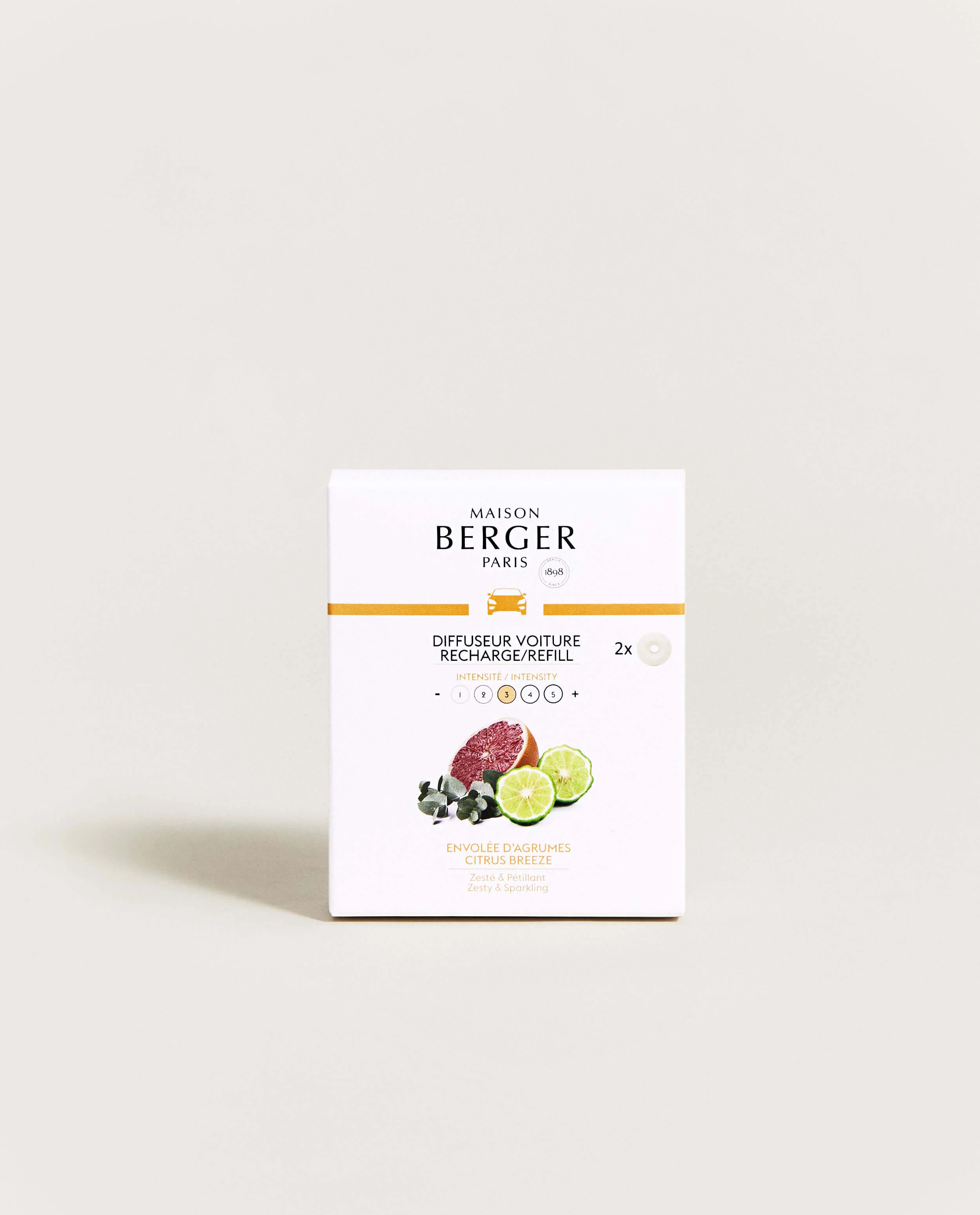 Set of 2 Citrus Breeze Car Diffuser Refills - Image 3