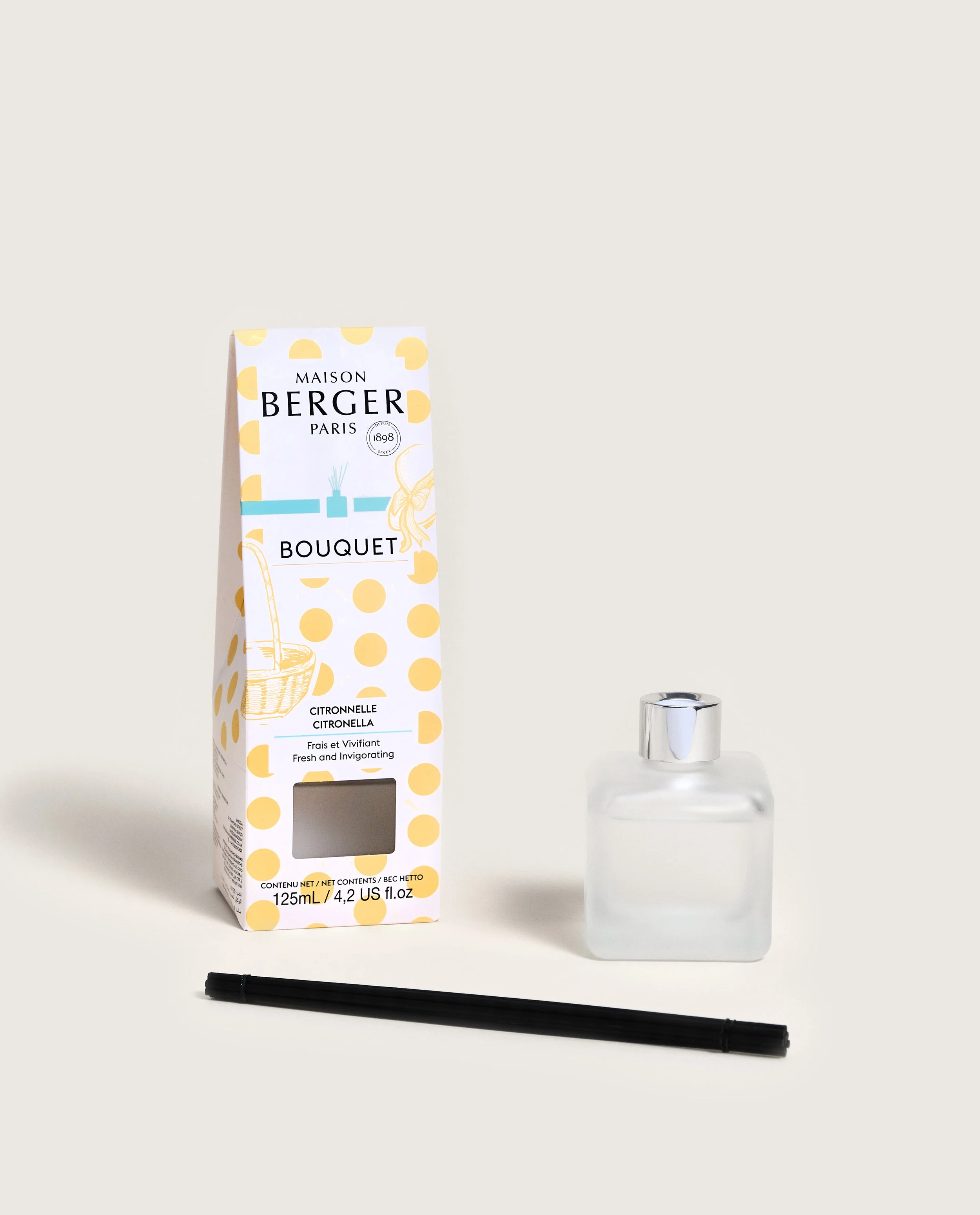Citronella Pre-filled Cube Reed Diffuser - Dolce Packaging - Image 4